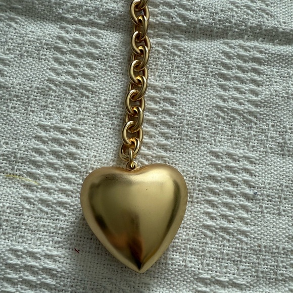 Gold Heart Pendant Necklace - Picture 8 of 8